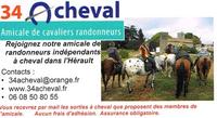 Amicale de Cavaliers Randonneurs - Randonnée à Cheval à Saint Jean de Cornies (34)