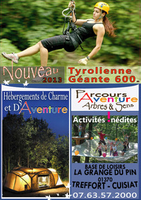 Arbres et Sens Aventure - Parcours Aventure en Forêt à Treffort-Cuisiat (01)