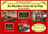 AU RENDEZ VOUS DE LA PIAZ - Restaurant Traditionnel à Samoëns