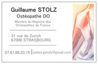 Guillaume Stolz Ostéopathe - Ostéopathie, Bien-Etre, Santé à Strasbourg (67)