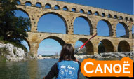 Natu'Rando - Location Canoë Kayak à Vers Pont du Gard