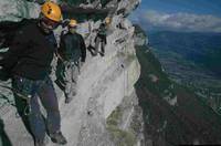 Via Ferrata de la Cascade de l'Oulle à Crolles