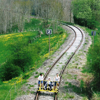 Vélorail du Cézallier à Landeyrat