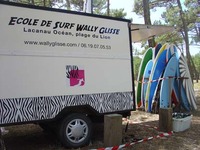 Wally Glisse - Surf à Lacanau