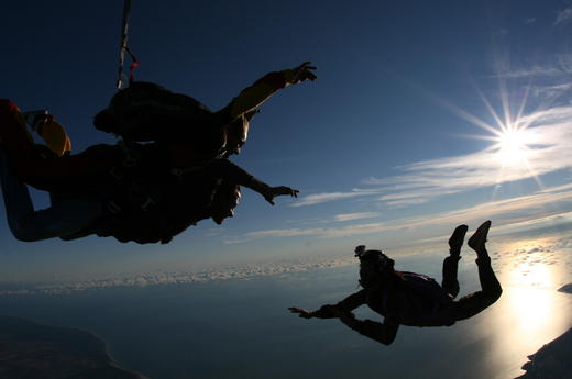 Parachutisme en Poitou Charente à Royan