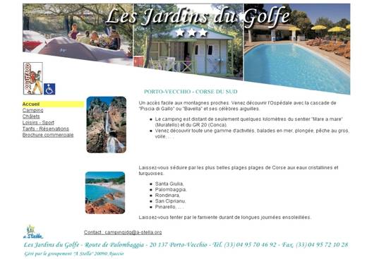 Camping Les Jardins du Golfe