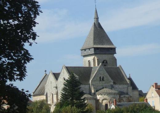 Eglise médiévale et village médiéval de Saint-Marcel