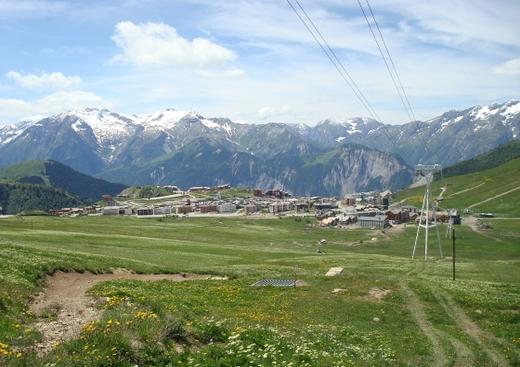 En famille à l'Alpe d'Huez