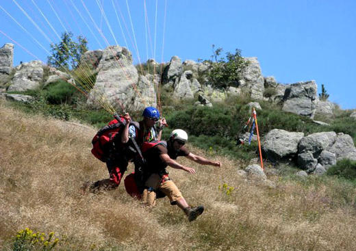 Initiation et perfectionnement au parapente