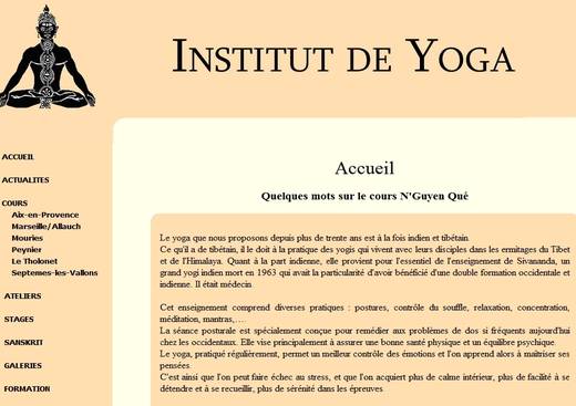 Institut de Yoga - Yogi