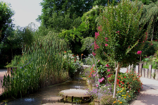 Jardin des fontaines pétrifiantes