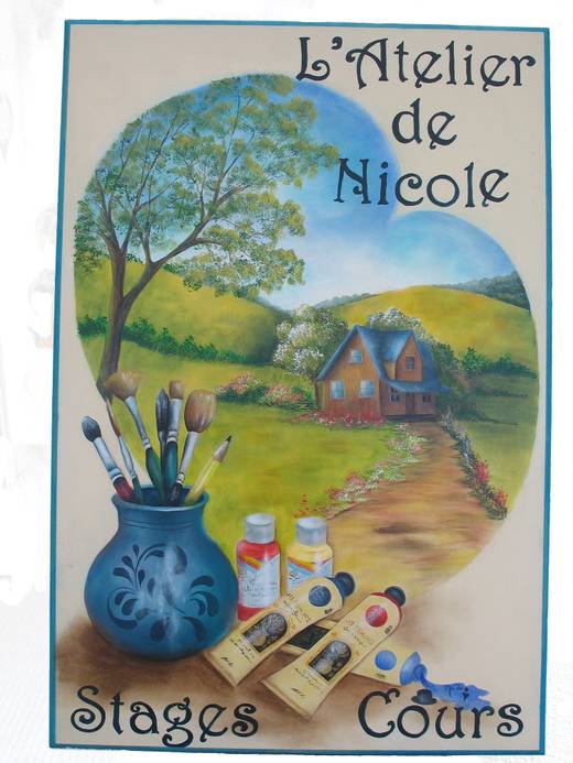 L'Atelier de Nicole - Peinture Acrylique Artistique