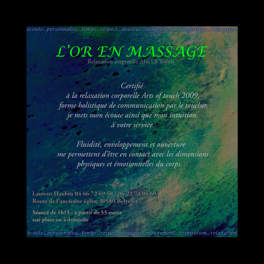 L'Or en Massage