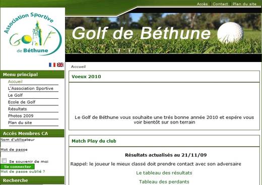 Le Golf de Béthune