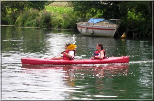 Location de canoës, kayaks et pédalos