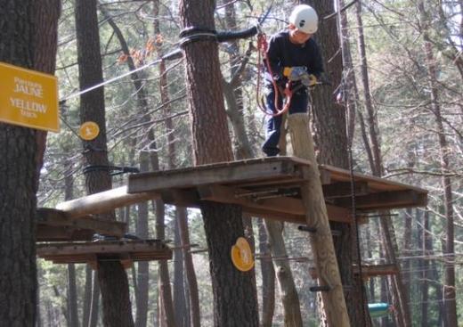 Parc acrobatique / canyon