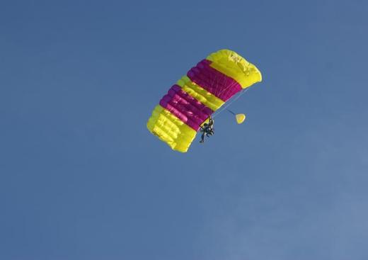 Saut en parachute