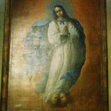 Tableau de l'Immaculée Conception