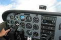 Leçon de pilotage d'avion en Gascogne
